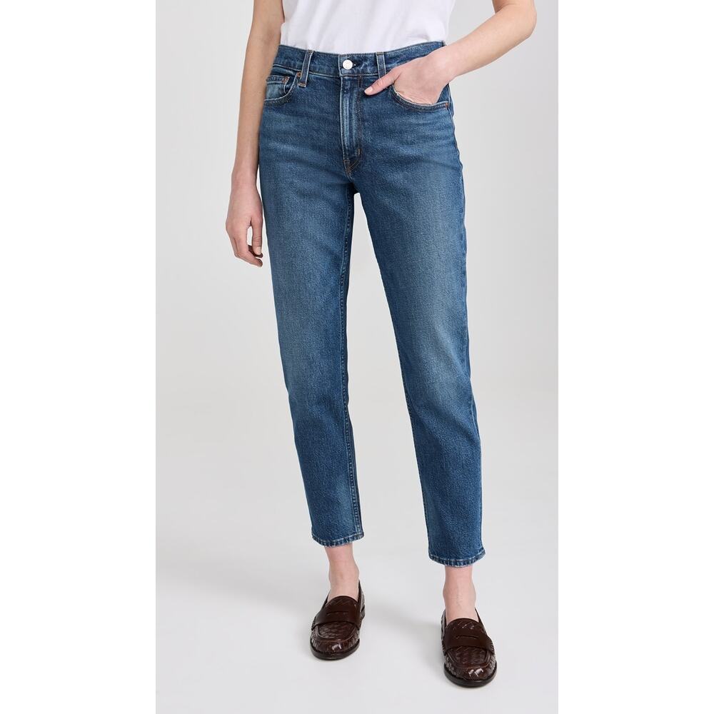 NWT Women's Size 28 Alex Mill The Amber Mid-Rise Slim Jeans Vintage Dark Indigo
